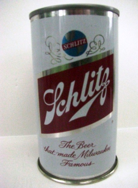 Schlitz - 1962 - drinking cup w rolled lip - Click Image to Close